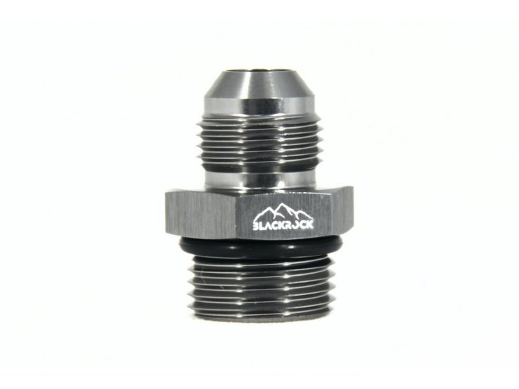 Адаптер П AN08 - П ORB AN10, алюминий, BLACKROCK LAB, AN920-08ORB10Ti