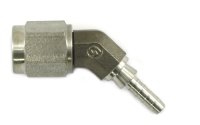 Фитинг мама AN-03 3/8X24 под прямой конус, 45° D-03 нерж сталь, под опрессовку S6045-03С, Goodridge