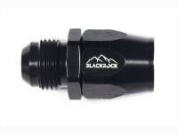 - 10 AN (10AN AN10) фитинг прямой ПАПА, BLACKROCK LAB ЧЁРНЫЙ, A10-001-MA6BK