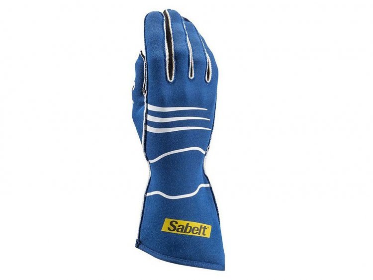 Перчатки для автоспорта Sabelt HERO TG-9, FIA 8856-2000, синий, размер 10, RFTG09BLN10