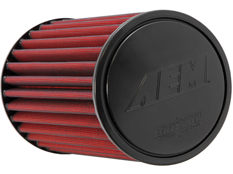Воздушный фильтр нулевого сопротивления AEM 21-2039DK универсальный D=76mm L=235 мм