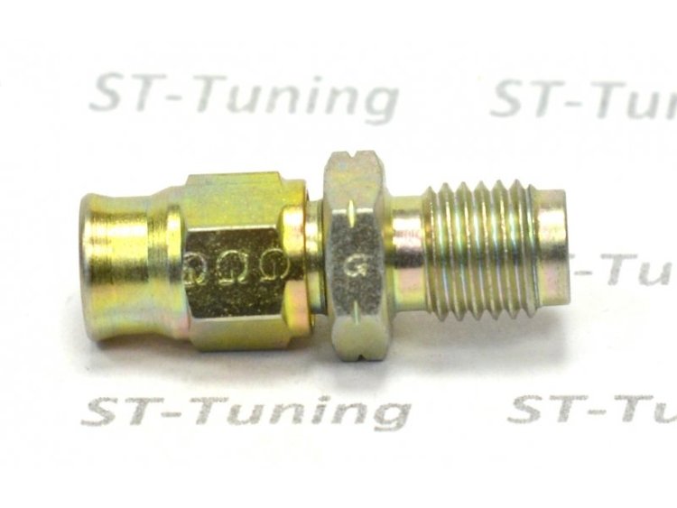 Фитинг папа M10*1,25 под обратный конус, короткий D-03 сталь 442-32P, Goodridge