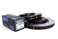 КОМПЛЕКТ ПЕРЕД. Тормозные диски DBA 42632S T3+колодки DC brakes STR.S JEEP GRAND CHEROKEE SRT8 09->