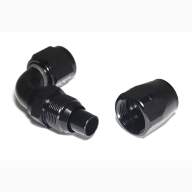 - 10 AN (10AN AN10) фитинг 90°, 20 серия Cutter Style, BLACKROCK LAB ЧЁРНЫЙ, A10-090-2BK - - 10 AN (10AN AN10) фитинг 90°, 20 серия Cutter Style, BLACKROCK LAB ЧЁРНЫЙ, A10-090-2BK
