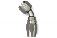 - 8 AN (8AN AN8) фитинг 45°, 20 серия Cutter Style, BLACKROCK LAB A08-045-2Ti