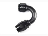 - 10 AN (10AN AN10) фитинг 150°, 20 серия Cutter Style, BLACKROCK LAB ЧЁРНЫЙ, A10-150-2BK