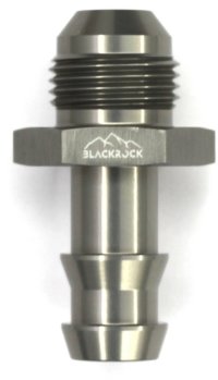 Адаптер П AN08 - шланг PUSH FIT AN08 (12,7 mm, P408), BLACKROCK LAB, AP815-08P08Ti