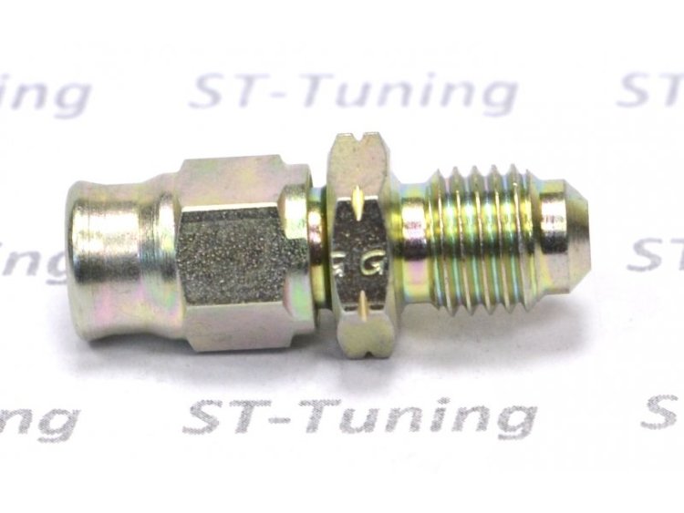 Фитинг папа M10*1,25 под прямой конус, короткий D-03 сталь 445-32P, Goodridge