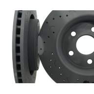 КОМПЛЕКТ ПЕРЕД. JEEP Grand Cherokee WK2 3.6 2011-&gt; ; Тормозные диски Hawk + колодки DC Brakes HD+ - КОМПЛЕКТ ПЕРЕД. JEEP Grand Cherokee WK2 3.6 2011-> ; Тормозные диски Hawk + колодки DC Brakes HD+