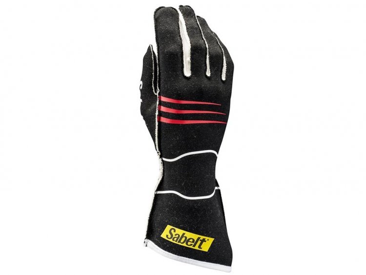 Перчатки для автоспорта Sabelt HERO TG-9, FIA 8856-2000, чёрный, размер 11, RFTG09NRN11
