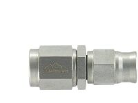 Фитинг мама M10*1,25 под прямой конус, вращающийся D-03 нерж. сталь, T03-60-M25, BLACKROCK LAB