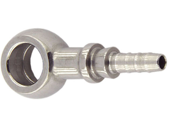 Фитинг banjo d8 mm, длинный D-03 нерж. сталь, под опрессовку S5092-03-02C, Goodridge