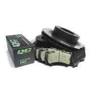КОМПЛЕКТ ПЕРЕДНИЙ: Тормозные диски DBA 42722S T3 + колодки  DC brakes sHD  Toyota  LC200,Lexus LX570 - КОМПЛЕКТ ПЕРЕДНИЙ: Тормозные диски DBA 42722S T3 + колодки  DC brakes sHD  Toyota  LC200,Lexus LX570