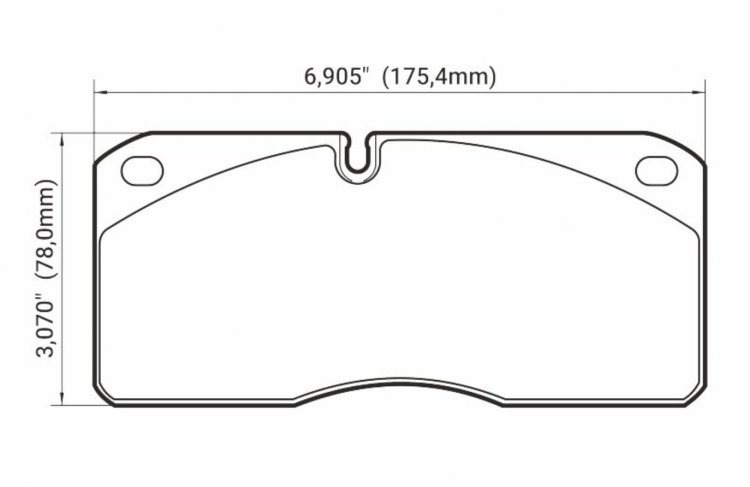 Колодки тормозные DC1027R22 DC Brakes Street HD+, перед. система STOPTECH HD TOYOTA LC200 / LX570