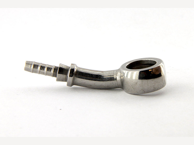 Фитинг banjo d10 mm, 20° D-03 нерж. сталь, под опрессовку S5093-03C, Goodridge
