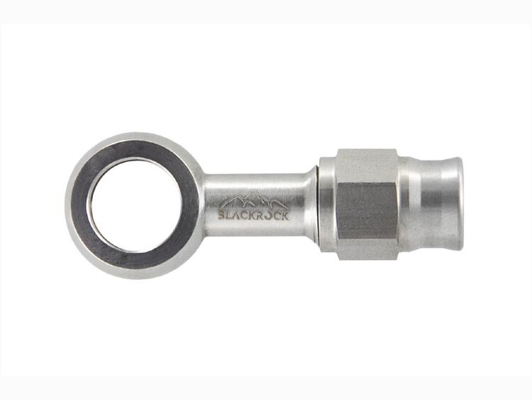 Фитинг banjo d10 mm, длинный D-03, нерж. сталь B03-D10T, BLACKROCK LAB