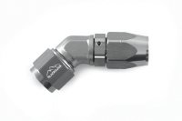 - 8 AN (8AN AN8) фитинг 45°, кованый, BLACKROCK LAB A08-045-6Ti