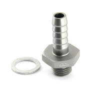 Адаптер П M18 x 1,5 mm - шланг PUSH FIT AN06 (9,5 mm, P406), BLACKROCK LAB, P06-M1815Ti - Адаптер П M18 x 1,5 mm - шланг PUSH FIT AN06 (9,5 mm, P406), BLACKROCK LAB, P06-M1815Ti