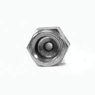 Фитинг мама AN-03 3/8X24 под прямой конус D-03 хром, под опрессовку S6001-03CH, Goodridge - Фитинг мама AN-03 3/8X24 под прямой конус D-03 хром, под опрессовку S6001-03CH, Goodridge
