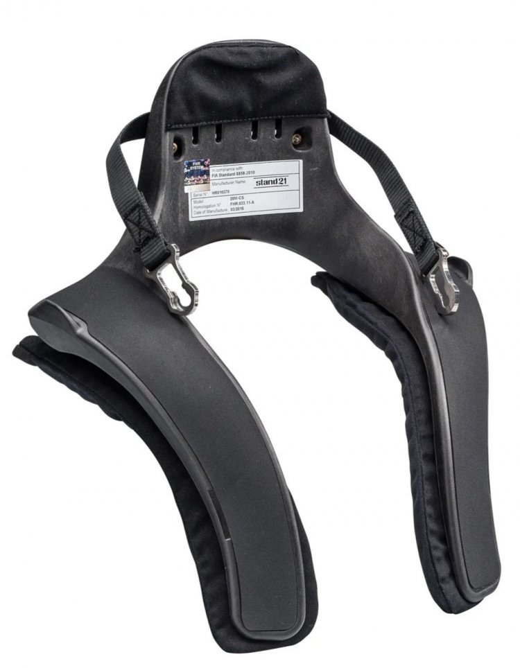 Защита шеи для автоспорта FHR HANS Club, 20°, размер L/XL, 950 гр. Sparco S00391C20LXL