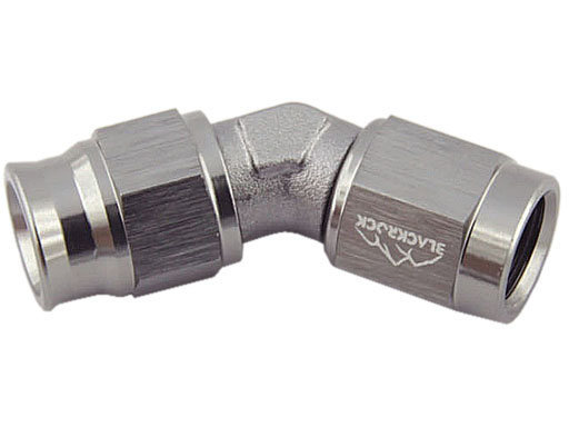 Фитинг мама AN-03 3/8X24 под прямой конус, 45° D-03 алюминий T03-045-NS6Ti, BLACKROCK LAB