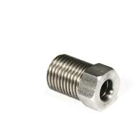 Штуцер (для тормозной трубки) папа M10x1 mm КОРОТКИЙ нерж. сталь BLACKROCK LAB PM-M1010 - Штуцер (для тормозной трубки) папа M10x1 mm КОРОТКИЙ нерж. сталь BLACKROCK LAB PM-M1010