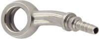 Фитинг banjo d10 mm, 20°, влево D-03 нерж сталь, под опрессовку S5093L-03C, Goodridge