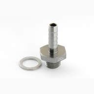 Адаптер П M14 x 1,5 mm - шланг PUSH FIT AN05 (7,9 mm, P405), BLACKROCK LAB, P05-M1415Ti - Адаптер П M14 x 1,5 mm - шланг PUSH FIT AN05 (7,9 mm, P405), BLACKROCK LAB, P05-M1415Ti