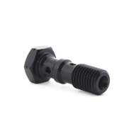 Болт (штуцер) двойной для banjo M10x1.25 L=30 mm алюминий ЧЕРНЫЙ, Goodridge 993-03-32DBK - Болт (штуцер) двойной для banjo M10x1.25 L=30 mm алюминий ЧЕРНЫЙ, Goodridge 993-03-32DBK