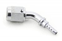 Фитинг мама AN-03 3/8X24 под прямой конус, 45° D-03 хром, под опрессовку S6046-03CH, Goodridge