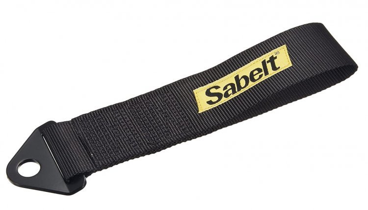 Петля буксировочная, черная, Sabelt CCAC0023_A